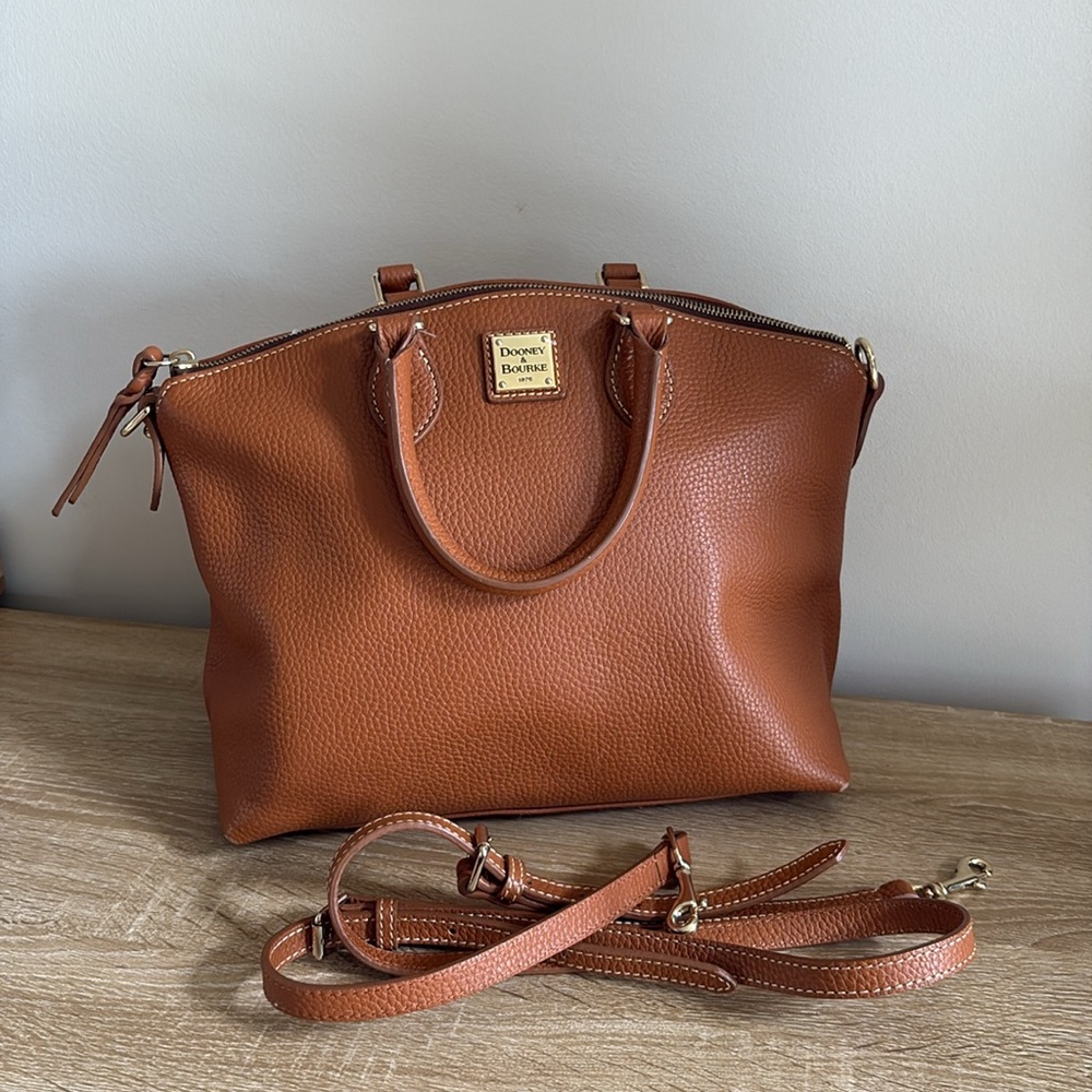 Dooney & Bourke Dillen Satchel Purse (Pebble leather)